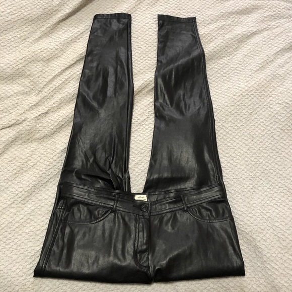 Wilfred faux leather pant